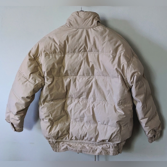 Richards & Jones Beige Puffer Jacket - Very Warm! Size S (Runs Larger). Vintage. - Picture 13 of 15